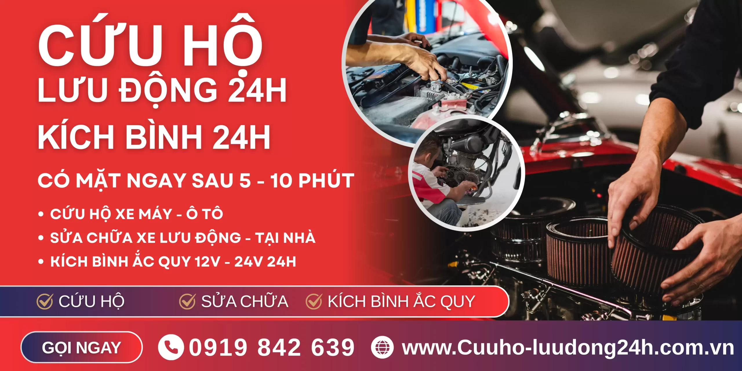 Cứu hộ lưu động 24h