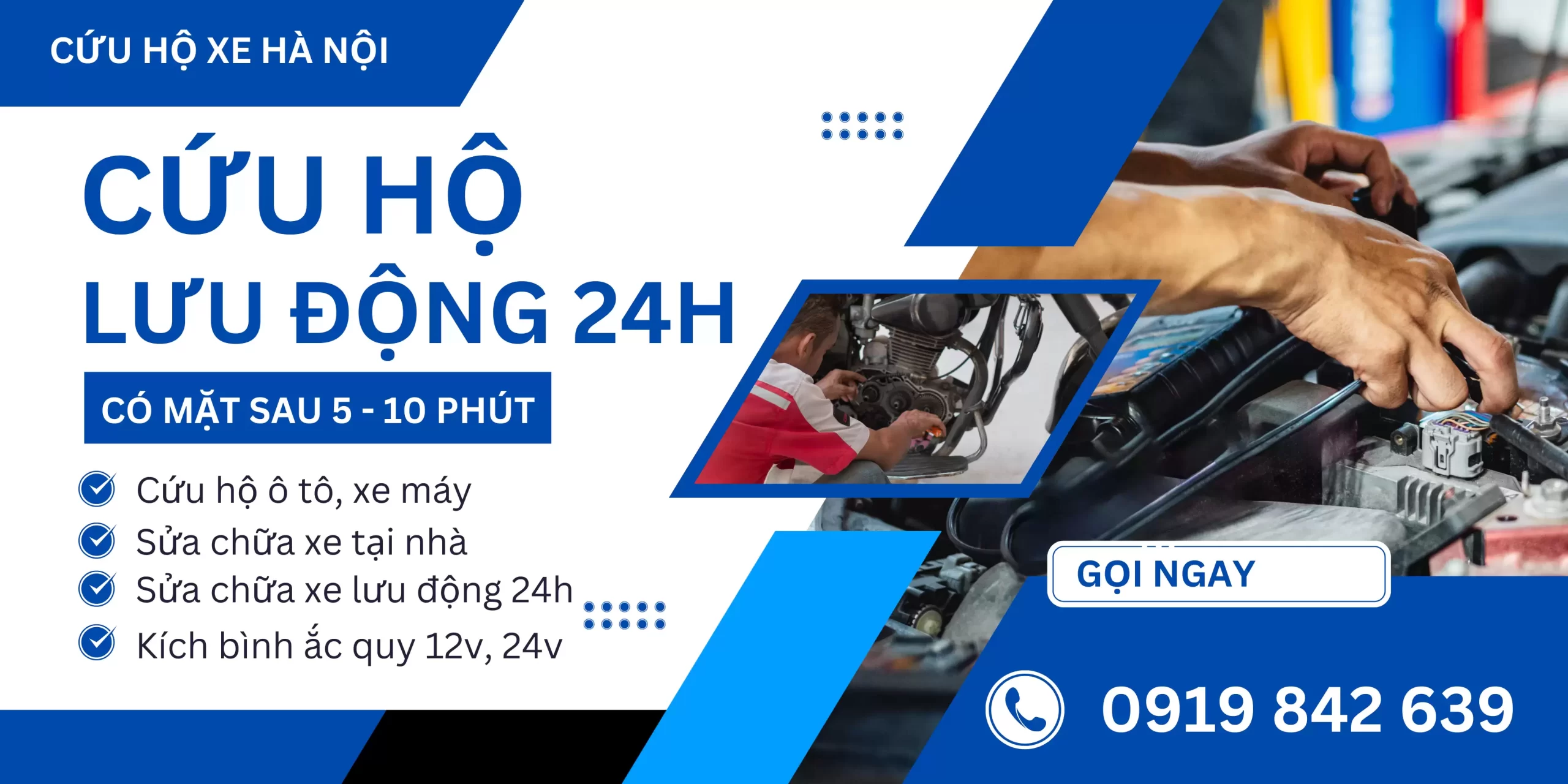 Cứu hộ lưu động 24h