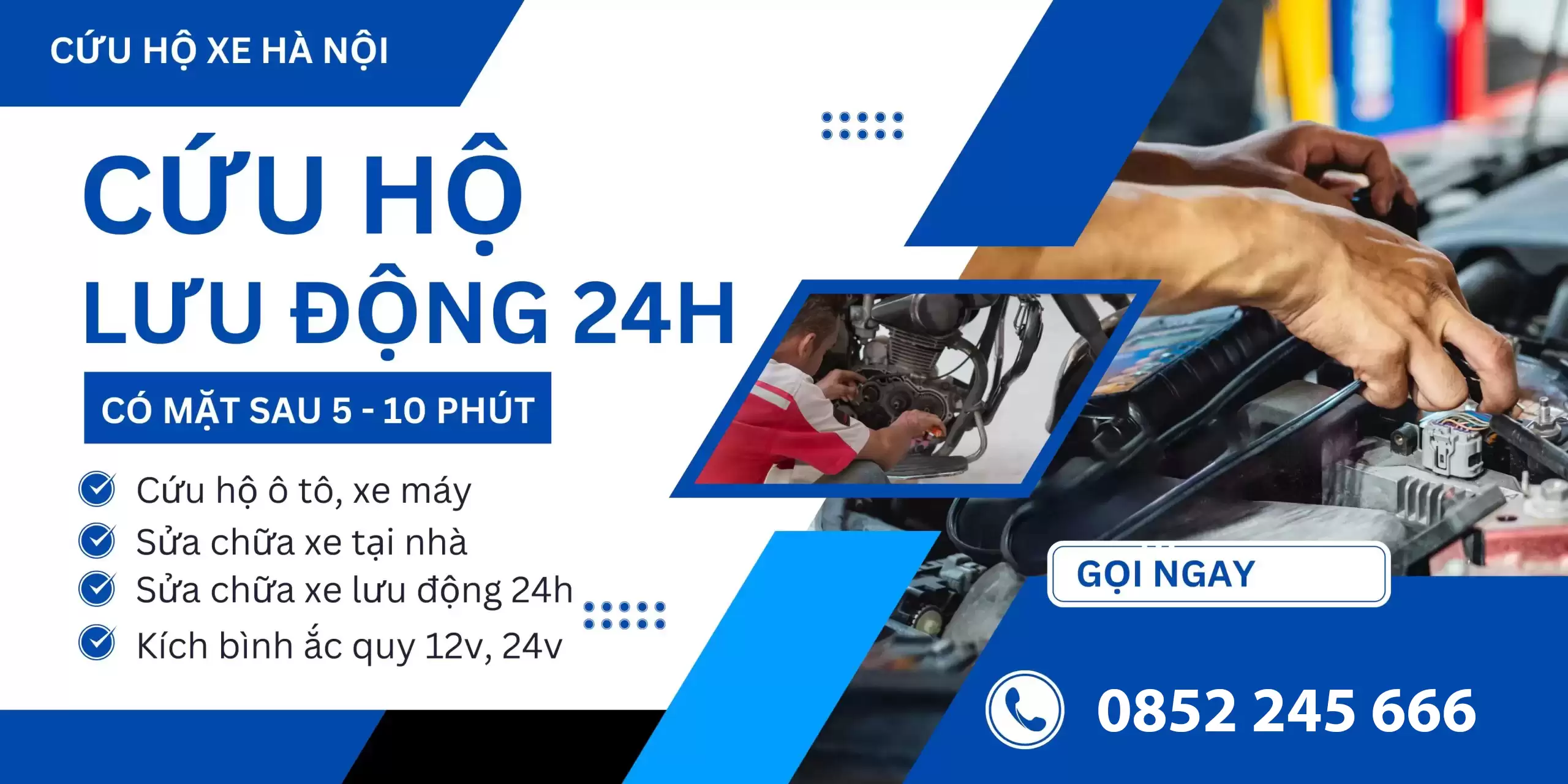 Cứu hộ lưu động 24h